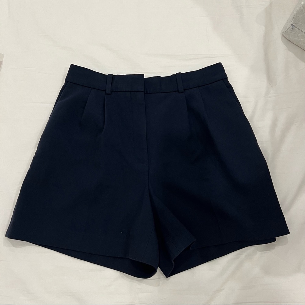 Babaton Navy Blue Shorts